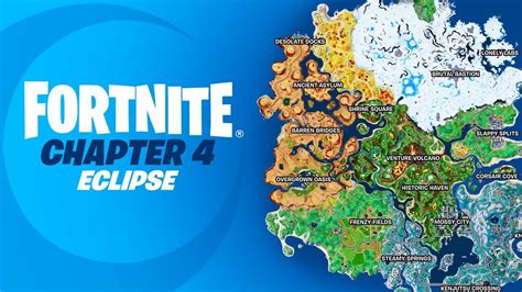 fortnite kapitel 4 season 5|Fortnite Chapter 5 Season 4 map and all locations